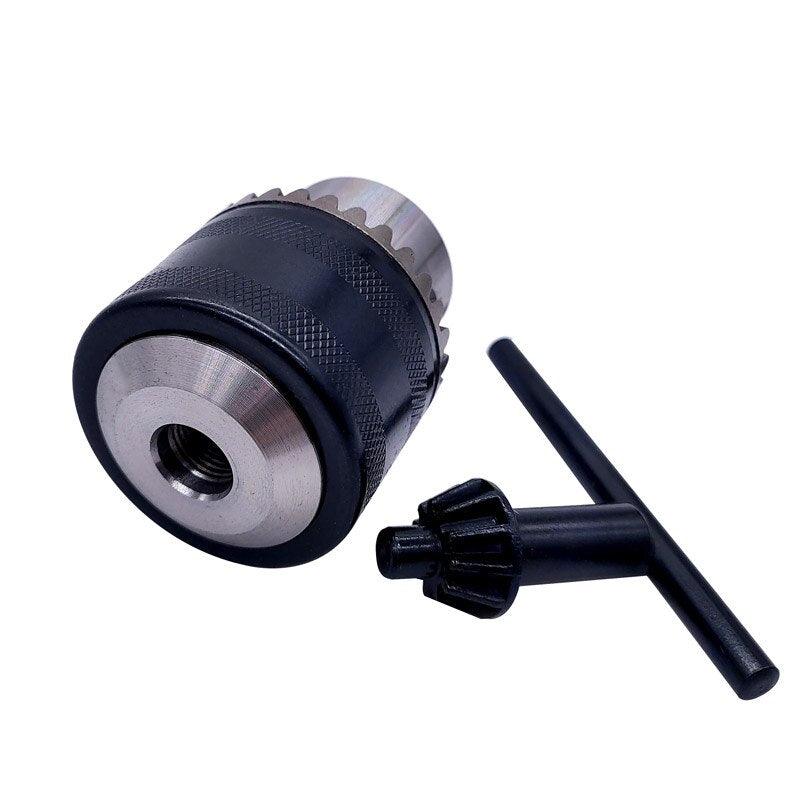 1pcs 1-13mm 3-16mm B16 B18 1/2 Thread Drill Chuck Conversion Drill Chuck  Wrench Into Electric Drill Keyless 3 Jaw Chuck.