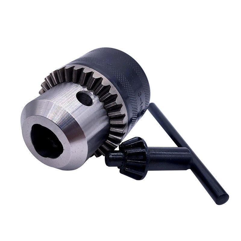 1pcs 1-13mm 3-16mm B16 B18 1/2 Thread Drill Chuck Conversion Drill Chuck  Wrench Into Electric Drill Keyless 3 Jaw Chuck.