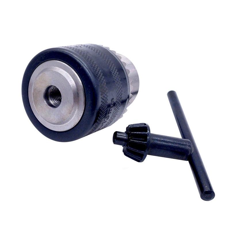 1pcs 1.5-13mm B16 3/8  Thread Drill Chuck Conversion Drill Chuck 1/2 M12x1.25 Wrench Into Electric Drill Keyless 3 Jaw Chuck.