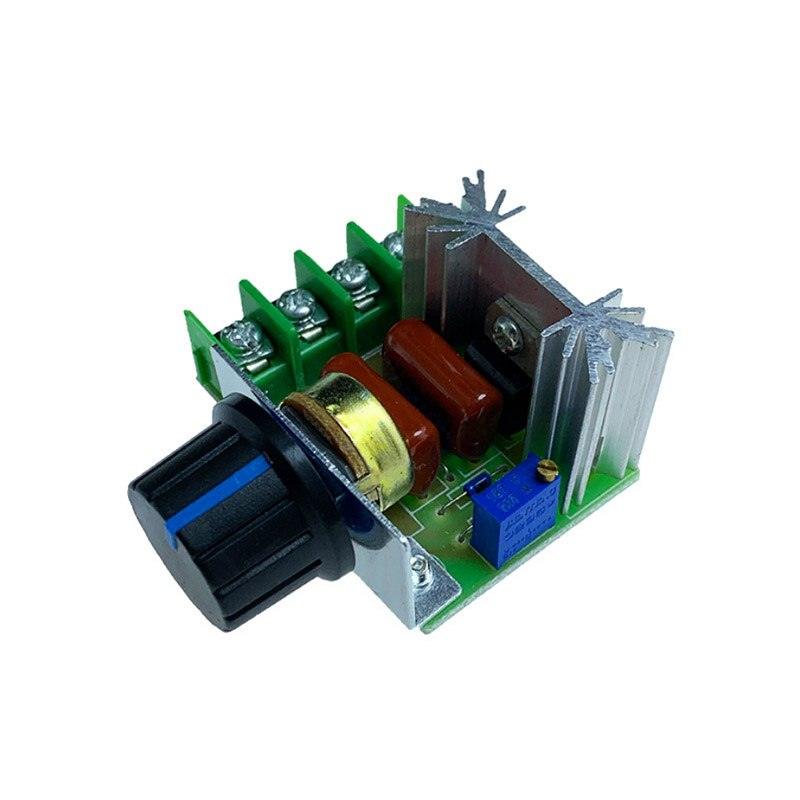 1PCS 2000W AC Motor Speed Controller 50-220V 25A Adjustable Motor Speed Controller Voltage Regulator.ac motor controller