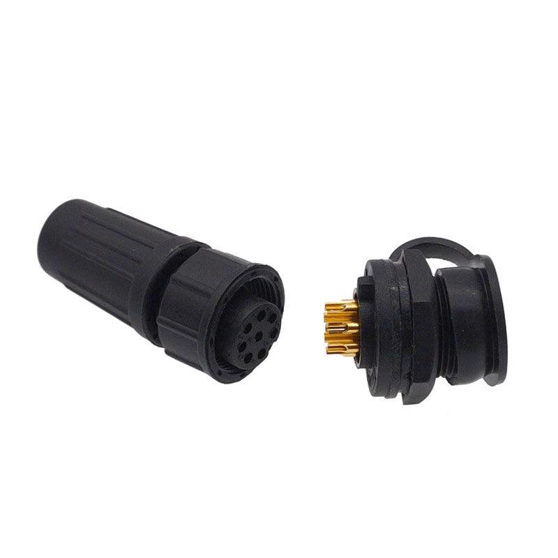 1Pcs Aviation Connector Plastic Waterproof Plug Socket IP67 PY07 Z108 Butt Connectors 2pin 3pin 4pin 5pin 6pin 7pin 8pins.