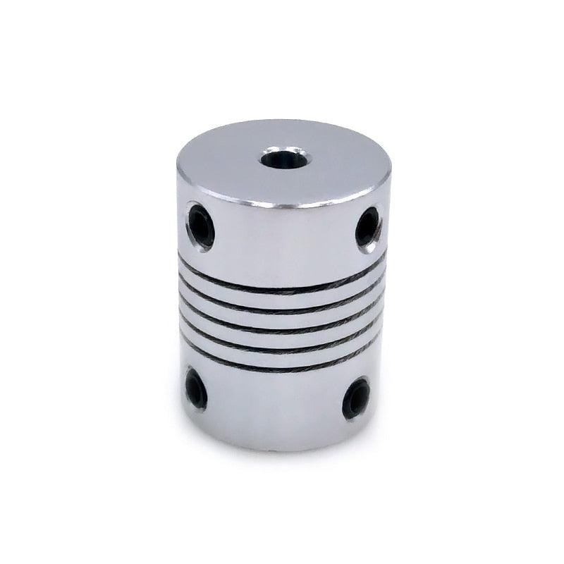 1pcs D19*L25 Aluminium flexible Jaw Shaft Coupling 5 8 6.35mm 8mm 10mm.