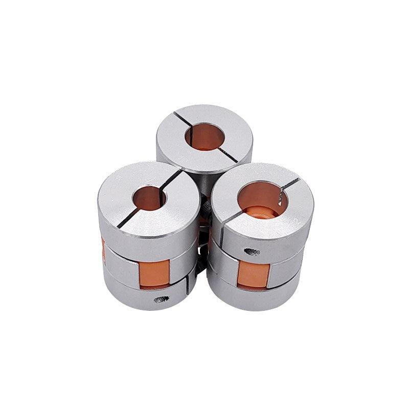 1PCS D25L30 shaft coupler Flexible Jaw Spider Plum Coupling Shaft Coupler 6.35/8/9.5/10/12mm stepper motor.