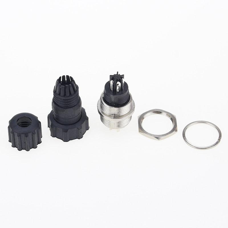 1set GX16 2/3/4/5/6/7/8/9/10 Pin aviation connector M16 waterproof male&amp;female plug and socket IP65.