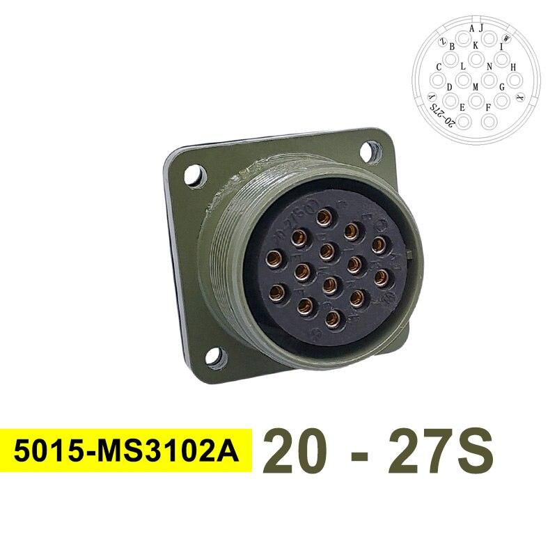 20-18 20-27 20-29 Military Specification Connector 5015 MIL STD MS3102A MS3106A MS3108A Plug&amp;Socket MIL-C Circular Connectors.