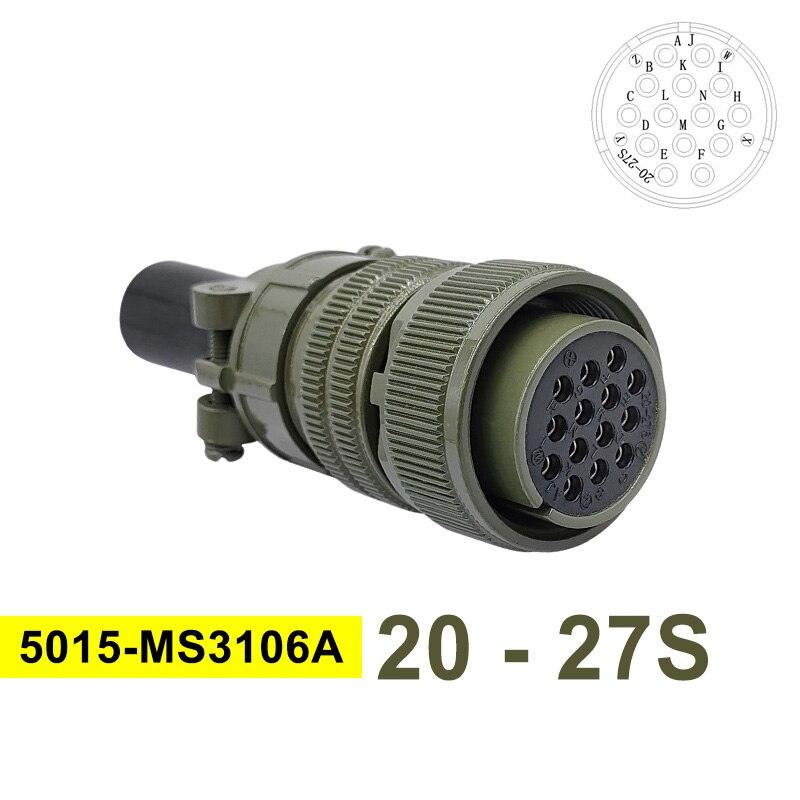 20-18 20-27 20-29 Military Specification Connector 5015 MIL STD MS3102A MS3106A MS3108A Plug&amp;Socket MIL-C Circular Connectors.