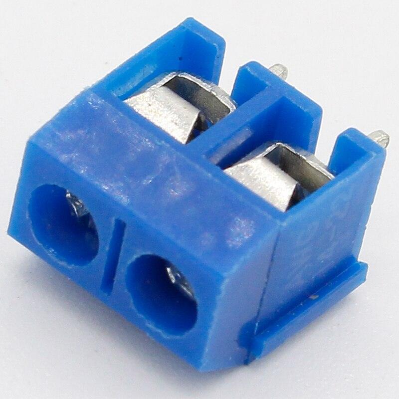 20pcs KF301-2P 2 Pin Plug-in Screw Terminal Block Contor 5.08mm Pitch.