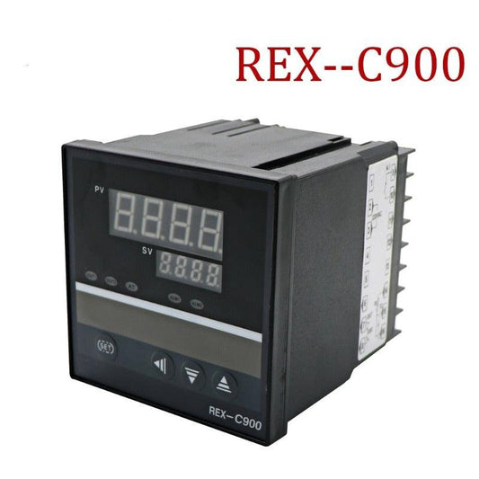 220V PID Temperature Controller REX-C900 Thermocouple PT100 K Universa Input Multi-input SSR Relay Output Thermostat Regular