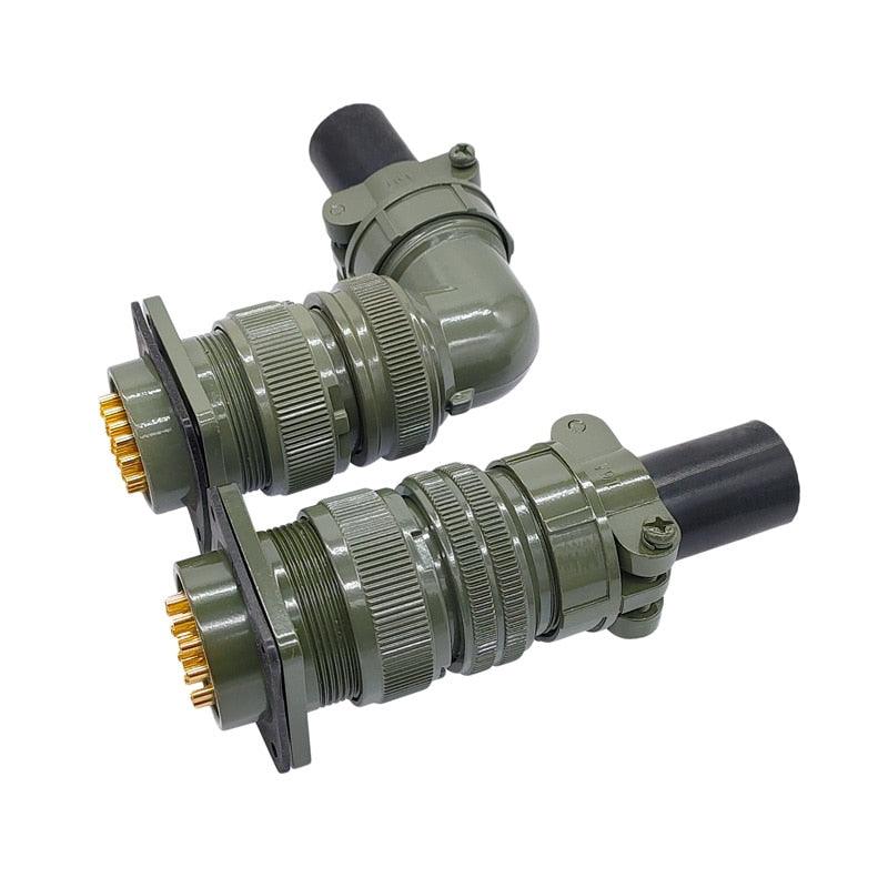 24-7 24-28 Military Specification Connector MIL STD 5015 MIL-C Circular Connectors MS3102 Socket MS3106 MS3108 Plug.