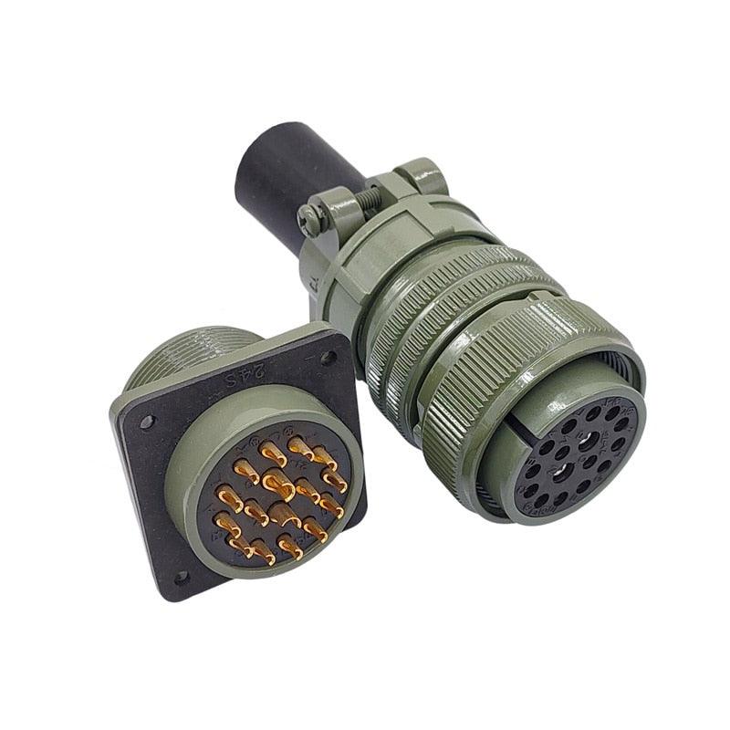 24-7 24-28 Military Specification Connector MIL STD 5015 MIL-C Circular Connectors MS3102 Socket MS3106 MS3108 Plug.