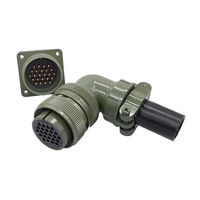 24-7 24-28 Military Specification Connector MIL STD 5015 MIL-C Circular Connectors MS3102 Socket MS3106 MS3108 Plug.