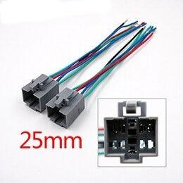 2NO 2NC 25mm Metal Momentary LED Push Button Switch.