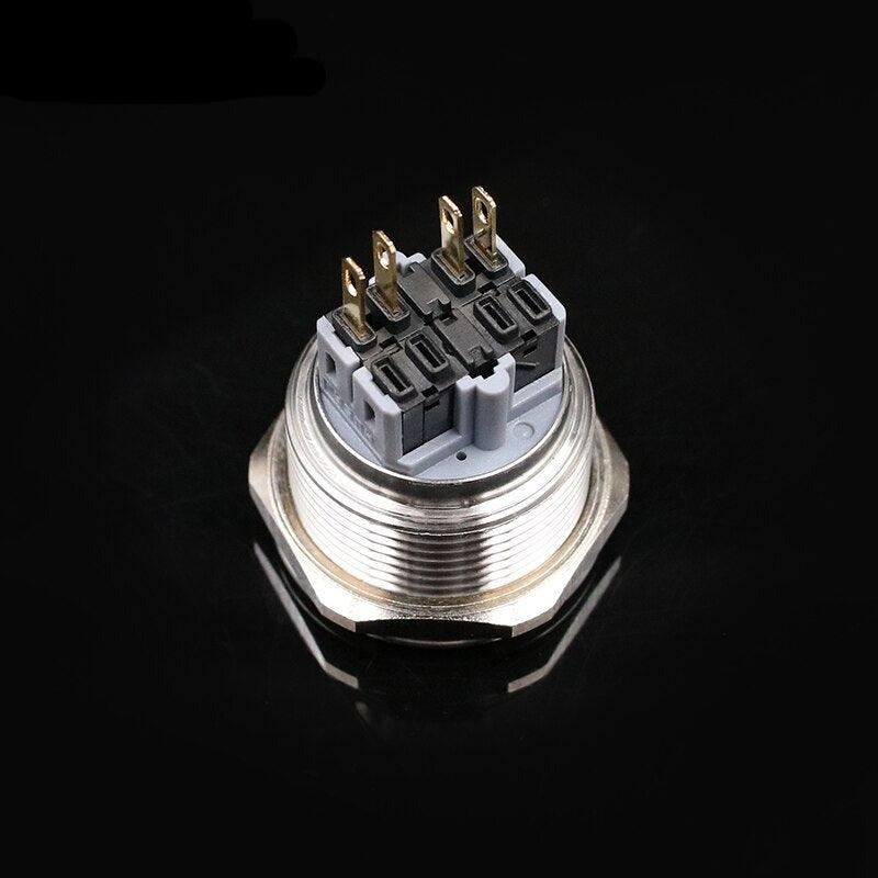 30mm Metal Latching Push Button Switch.