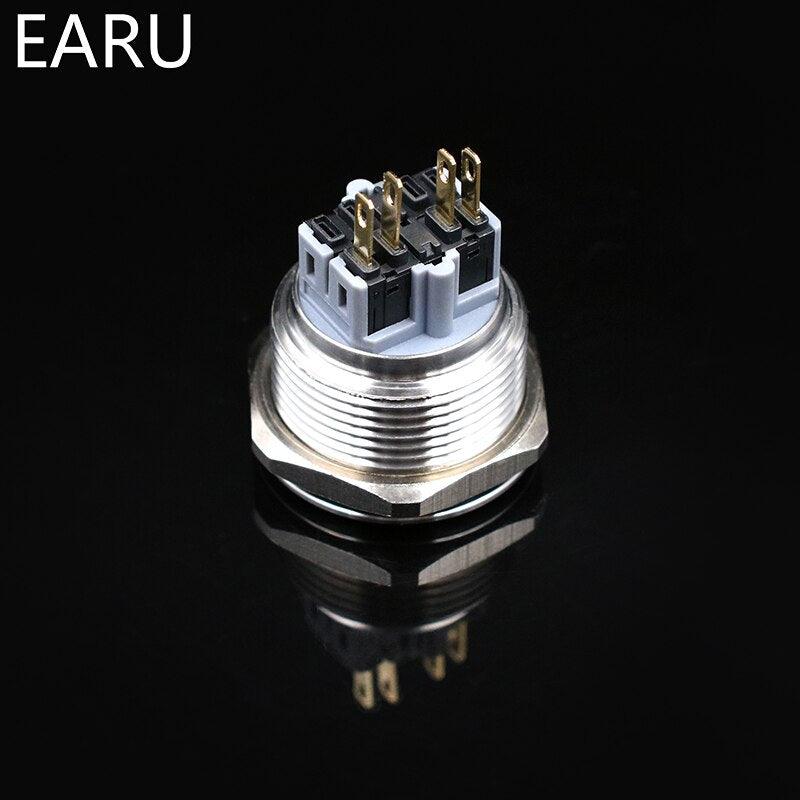 30mm Metal Momentary Push Button Switch.