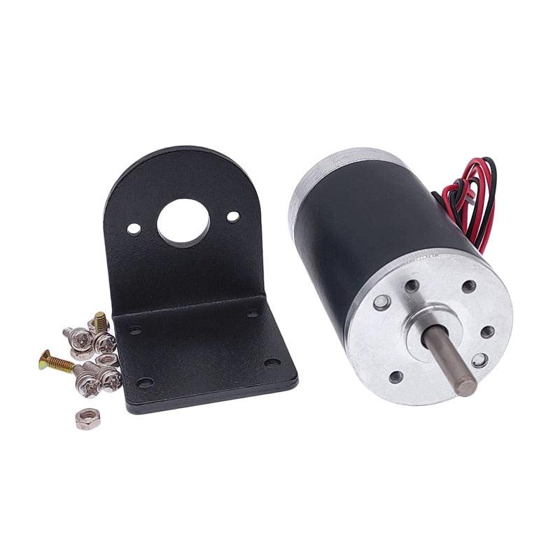 38 tubular motor with mounting bracket 12V 24V DC motor mounting bracket.