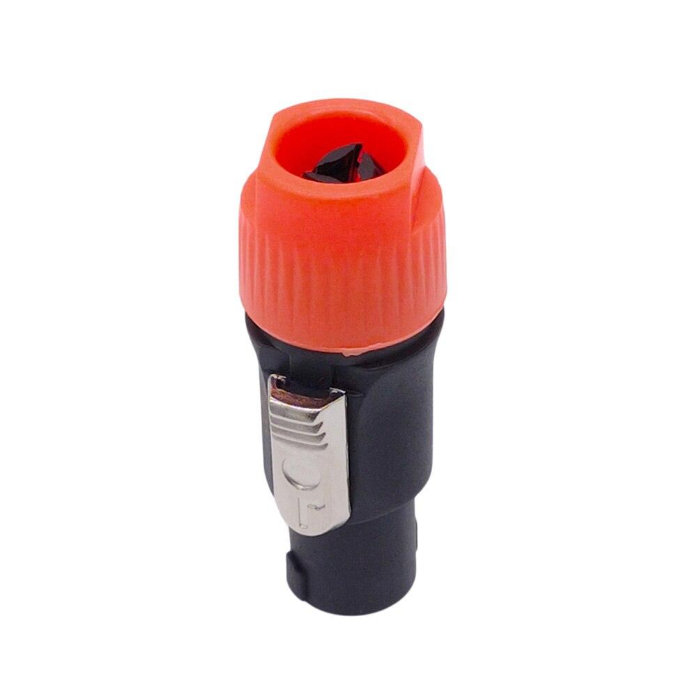 4 Pins Powercon Connector NAC3FCA Male Plug For Electric Drill LED Screen Stage Lighting Power Connecting.