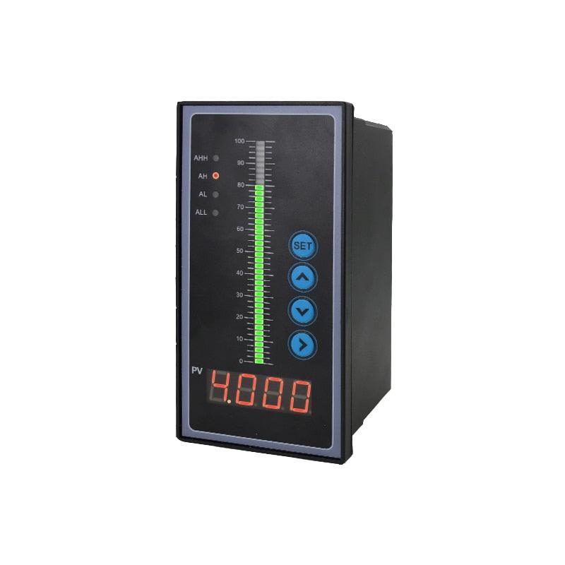 4 relay 4-20mA Output AC220V Power Automatic Digital Display Liquid Level Indicator Tank Water Level Controller.