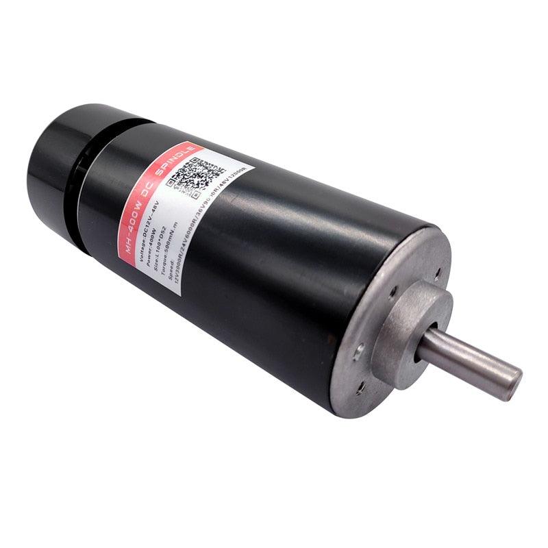 400W Air cooled spindle motor 0.4KW dc motor CNC engraving machine DC12V-48V.mini mill spindle