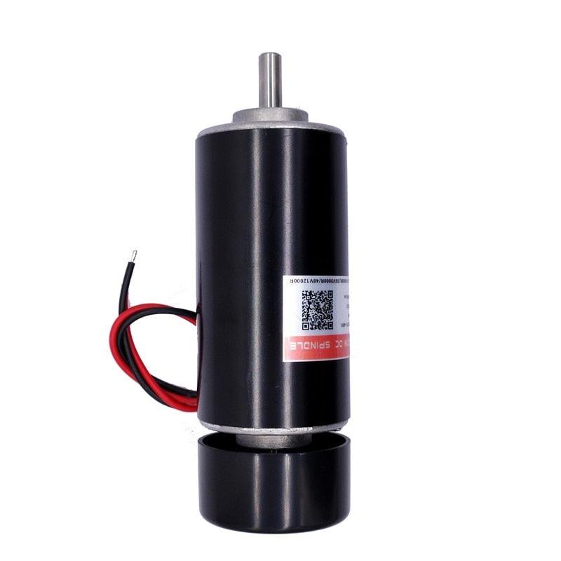 400W Air cooled spindle motor 0.4KW dc motor CNC engraving machine DC12V-48V.