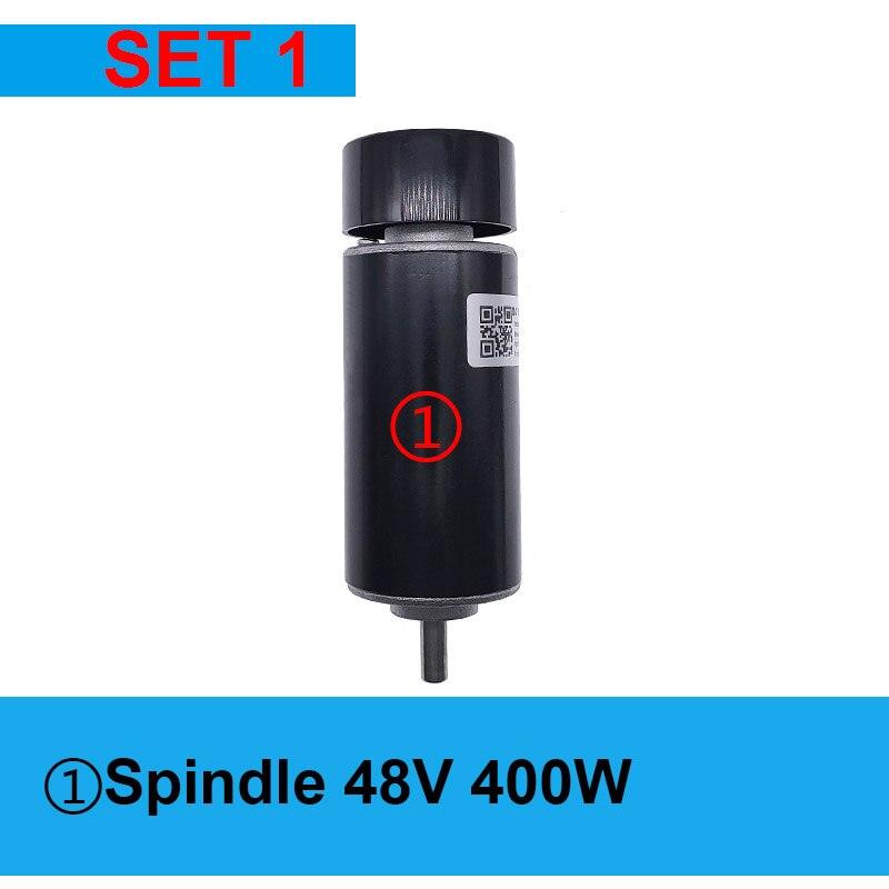 48V 400W Dc Spindle Set 0~60V Adjustable speed Governor Power Supply both 110VAC & 220VAC for Engraving machine.mini mill spindle