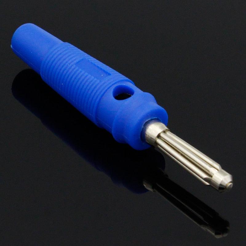 4MM Banana Plug Audio Speaker Connectors Amplifier Speaker Binding Post 4mm Banana Jack Plug For Cable Terminals.