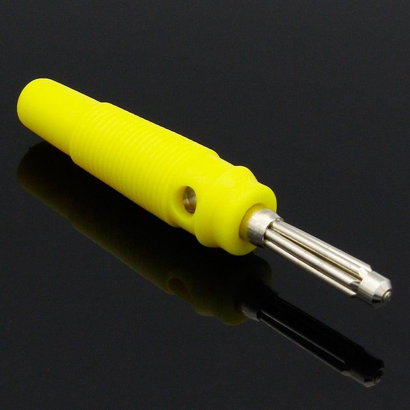 4MM Banana Plug Audio Speaker Connectors Amplifier Speaker Binding Post 4mm Banana Jack Plug For Cable Terminals.