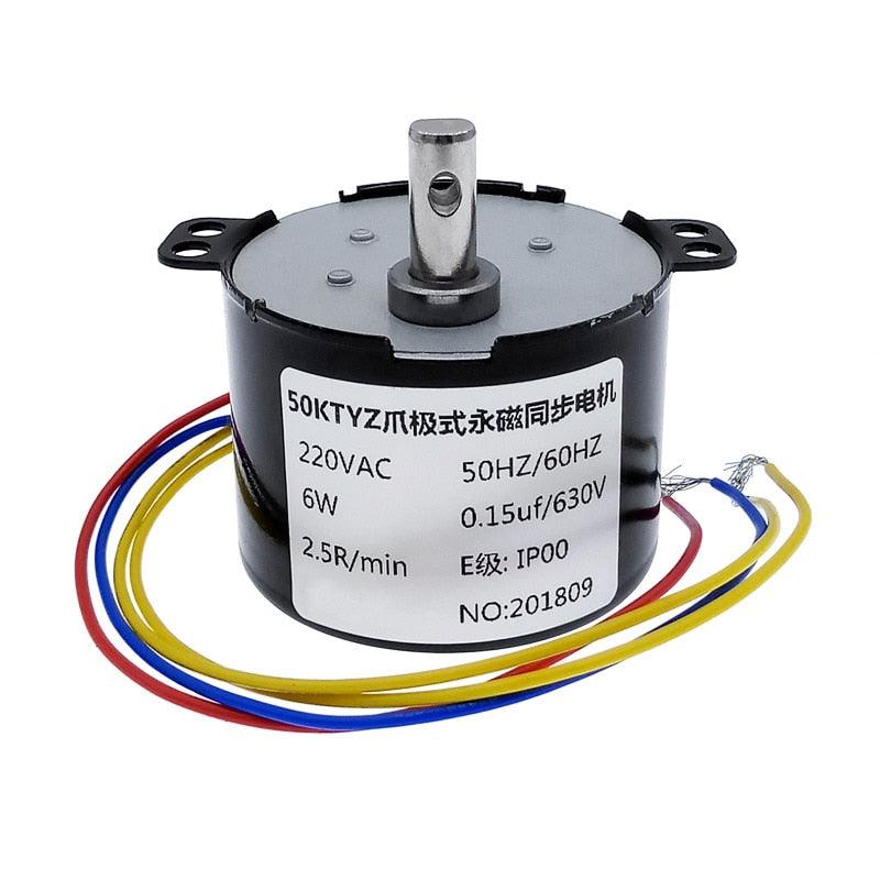 50KTYZ Permanent magnet synchronous motor AC 220V speed reducer motors.