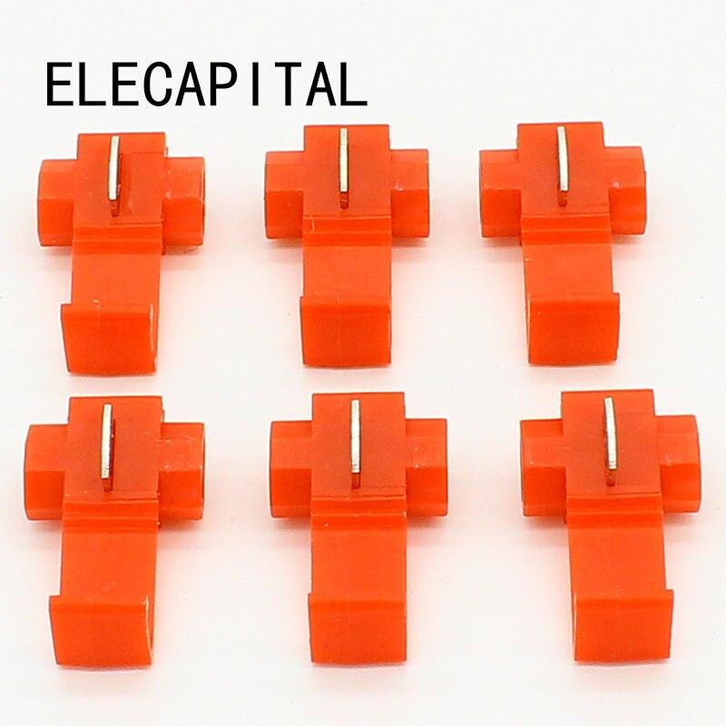 50PCS Scotch Lock Wire Electrical Cable Connectors Quick Splice Terminals Crimp.