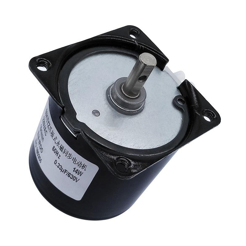 60KTYZ Permanent Magnet Synchronous Motor AC220V 14W Gear Motor 2.5/5/10/15/20/30/50/60/80/110rpm.