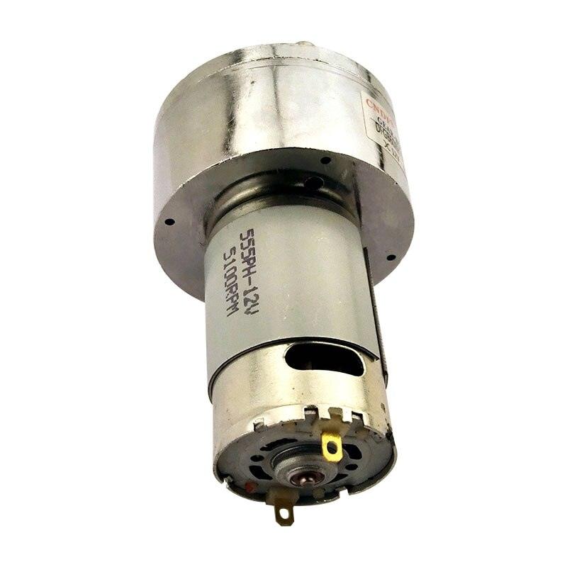 60mm gear motor 12V DC  50RPM Eccentric shaft DFGB60RH107i with 555 motor.