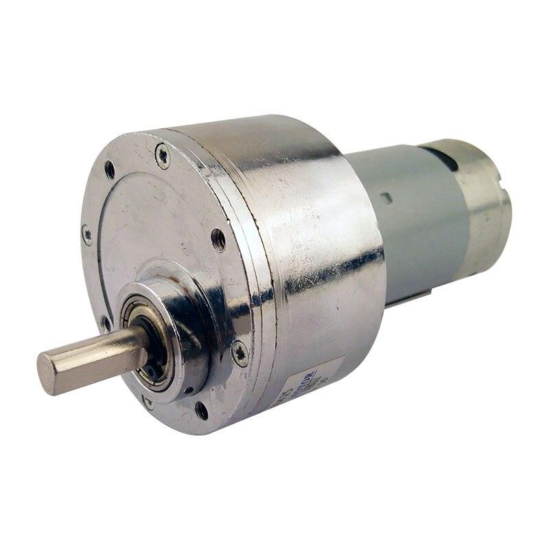 60mm gear motor 12V DC  50RPM Eccentric shaft DFGB60RH107i with 555 motor.