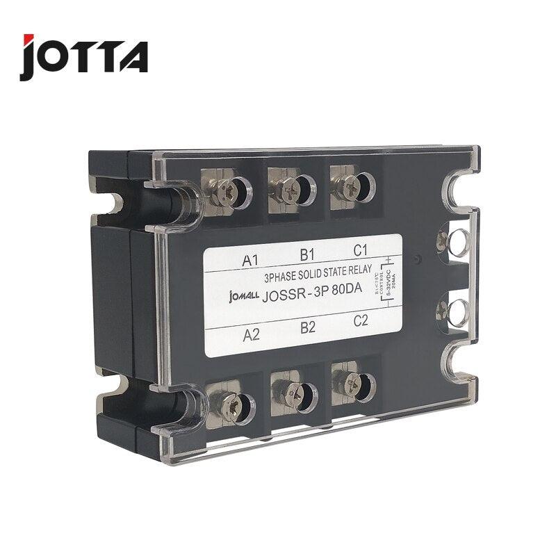 dc solid state relay,80A DC control AC SSR Three Phase Solid State Relay