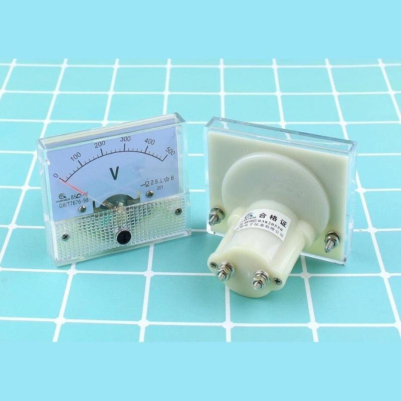 85C1 V DC pointer voltmeter  meter Plate table  85C1-V series|  1V up to 500V.