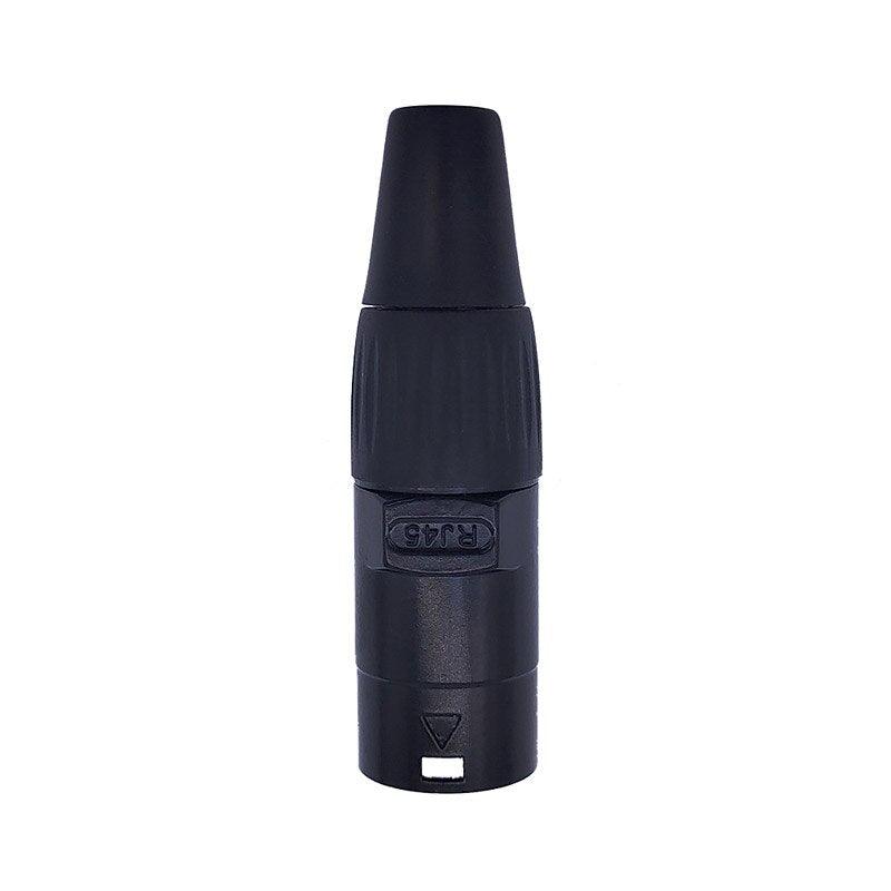 8p8c RJ45 net work waterproof connector,IP65  D socket panel ethernet connector.
