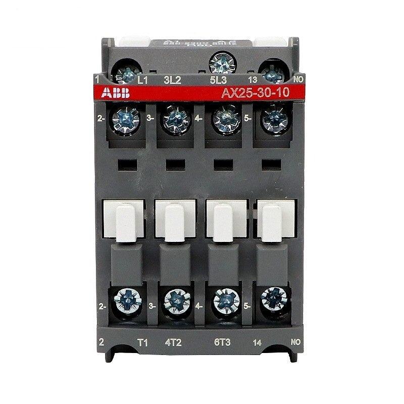 ABB- Contactors AX series| AX25-30-10 (1NO)   AX25-30-01 (1NC) optional.ax25-30-10 abb