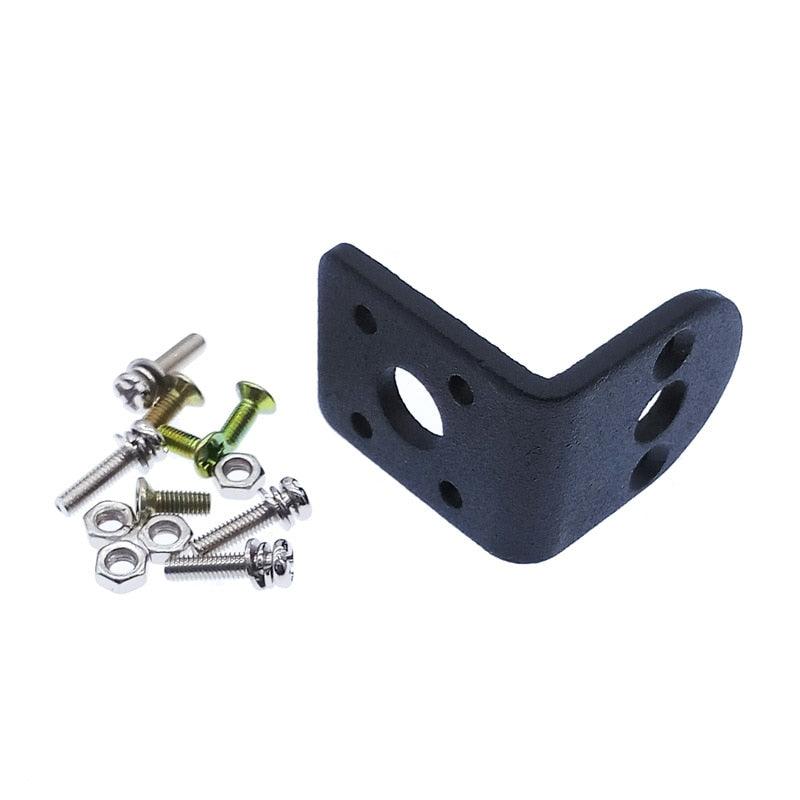 Aluminium alloy mounting bracket 25GB(GA) gear motor bracket with  matching screw.