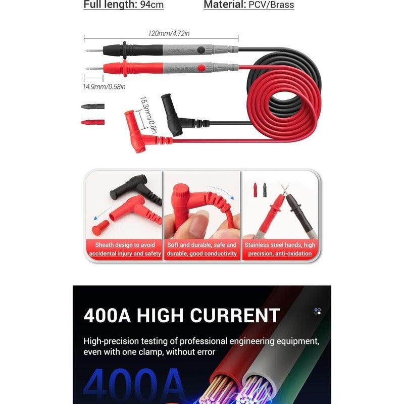 ANENG- ST181 Clamp Meter| DC/AC Current 4000 Counts  Ohm Test.