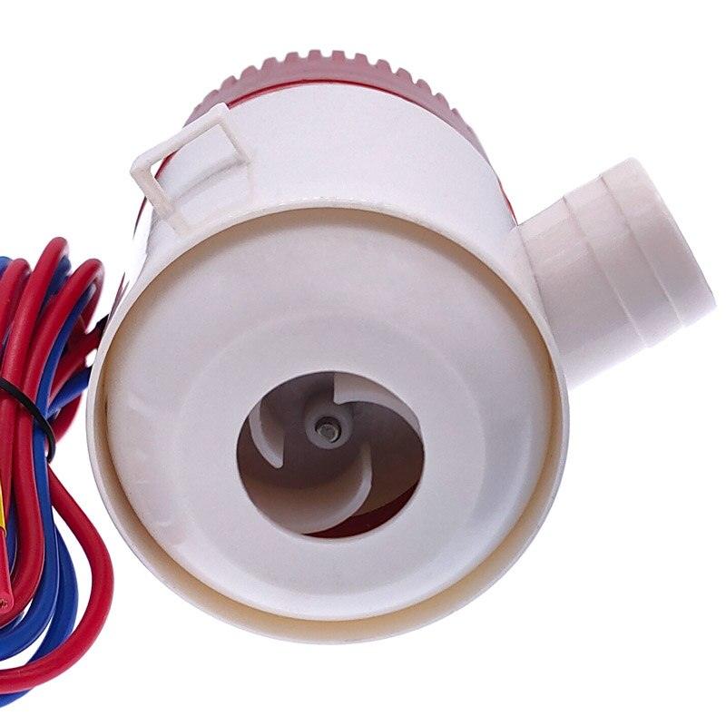 Bilge pump 12V 24V 750gph water pump used in boat seaplane motor homes houseboat.