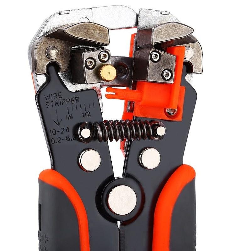 Cable Wire Stripper Cutter Crimper Automatic Multifunctional TAB Terminal Crimping| AWG24-10 0.2-6.0mm2.