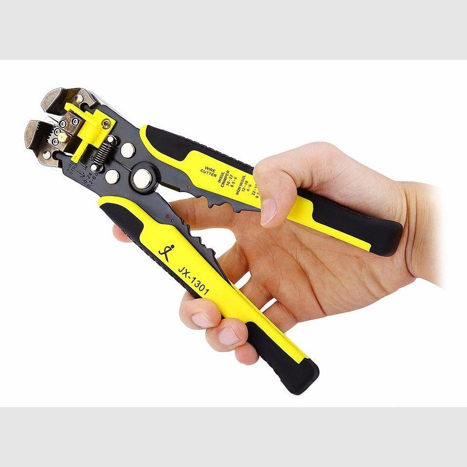 Cable Wire Stripper Cutter Crimper Automatic Multifunctional TAB Terminal Crimping| AWG24-10 0.2-6.0mm2.