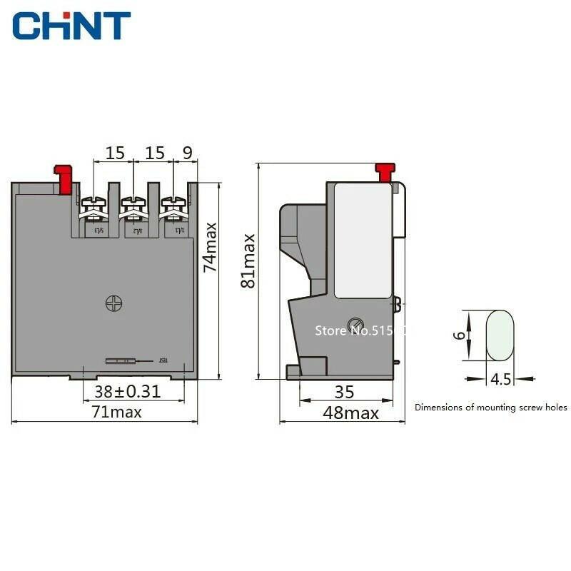 CHINT JR36-20 JR36-63 JR36-160 Thermal Overload Relay Protector.