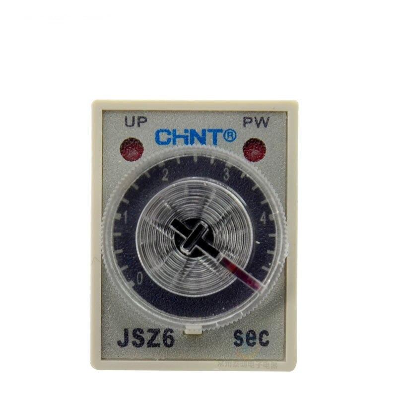 CHINT JSZ6-4 JSZ6-2 H3Y-4 H3Y-2 Power On time Delay Relay DC 12V 24V AC 220V 1S 5S 10S 60S Time Relay Switch.