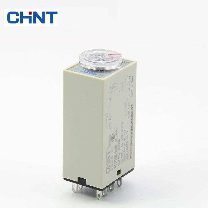 CHINT JSZ6-4 JSZ6-2 H3Y-4 H3Y-2 Power On time Delay Relay DC 12V 24V AC 220V 1S 5S 10S 60S Time Relay Switch.