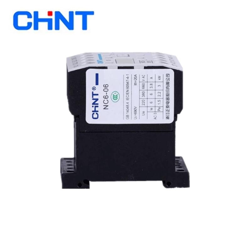 CHNT CHINT AC contactor NC6-0910 NC6-0901 NC6-0610 NC6-0601 24V 220V Switch.