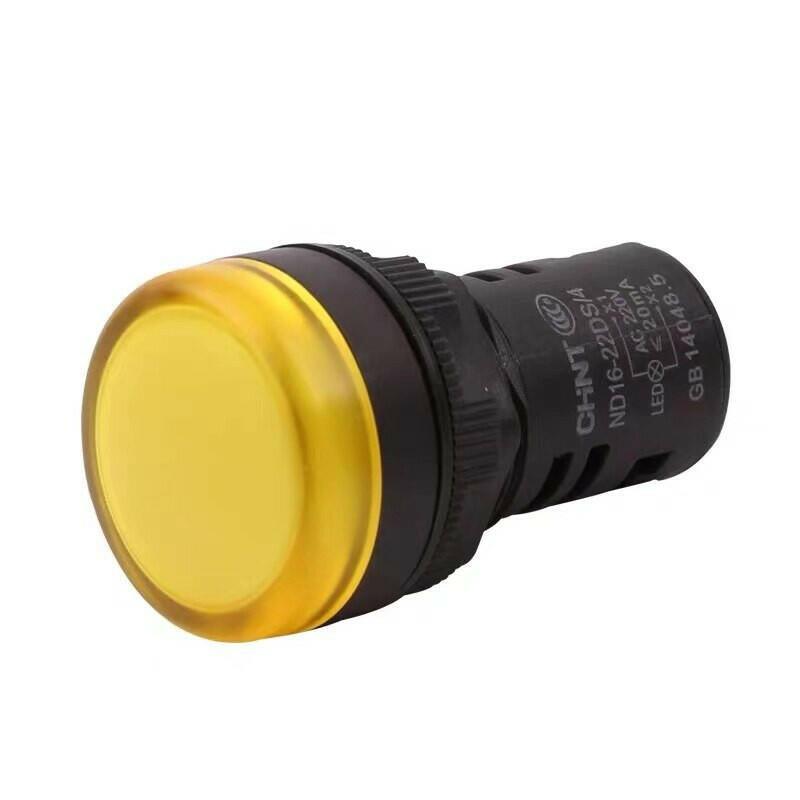 CHNT CHINT Indicator Light ND16-22DS Red Green Yellow White Blue Power LED Signal Lamp 220V 380V 24V.