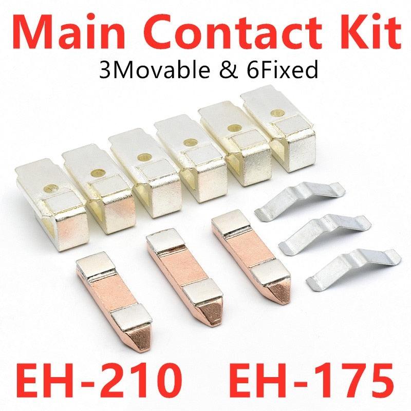 abb contactor parts,Contact Set For ABB Contactor parts EH210 EH175 Main Contact Kit EHCK210-3 EHCK175-3 KZ210 KZ175 Silver