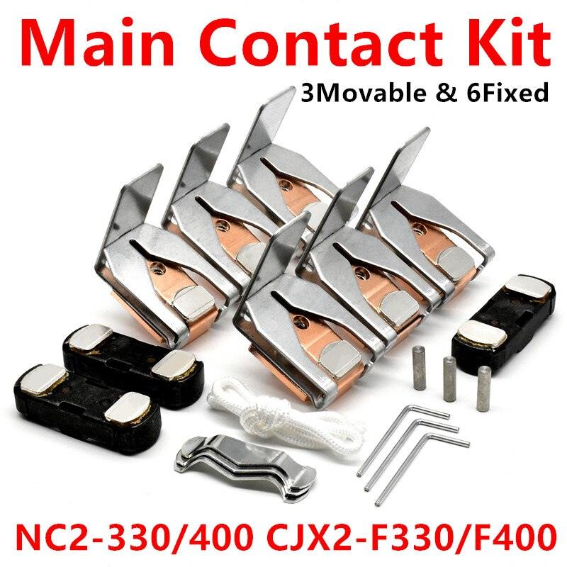 contactor accessories,Contact Set For NC2-330 NC2-400 CJX2-330F CJX2-400F CJX4 GSC2 Moving And Fixed Contacts