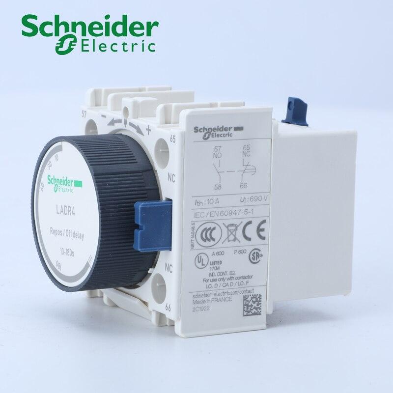 Contactor Delay Auxiliary Contact Module Power-on Power-off Delay LADT0 LADT2 LADT4.