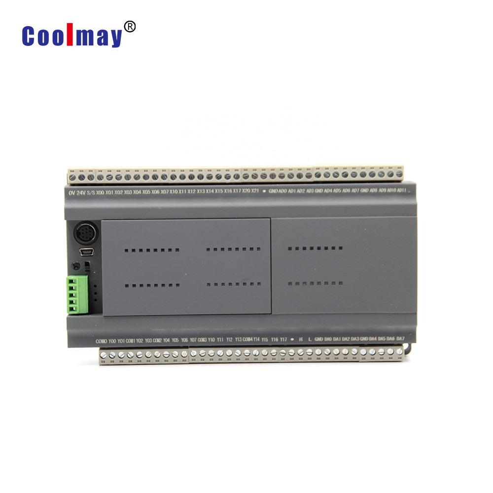 CX3G-48MR  24DI 24DO 4AI 4AO Relay output 24vdc input industrial programmable logic controller.