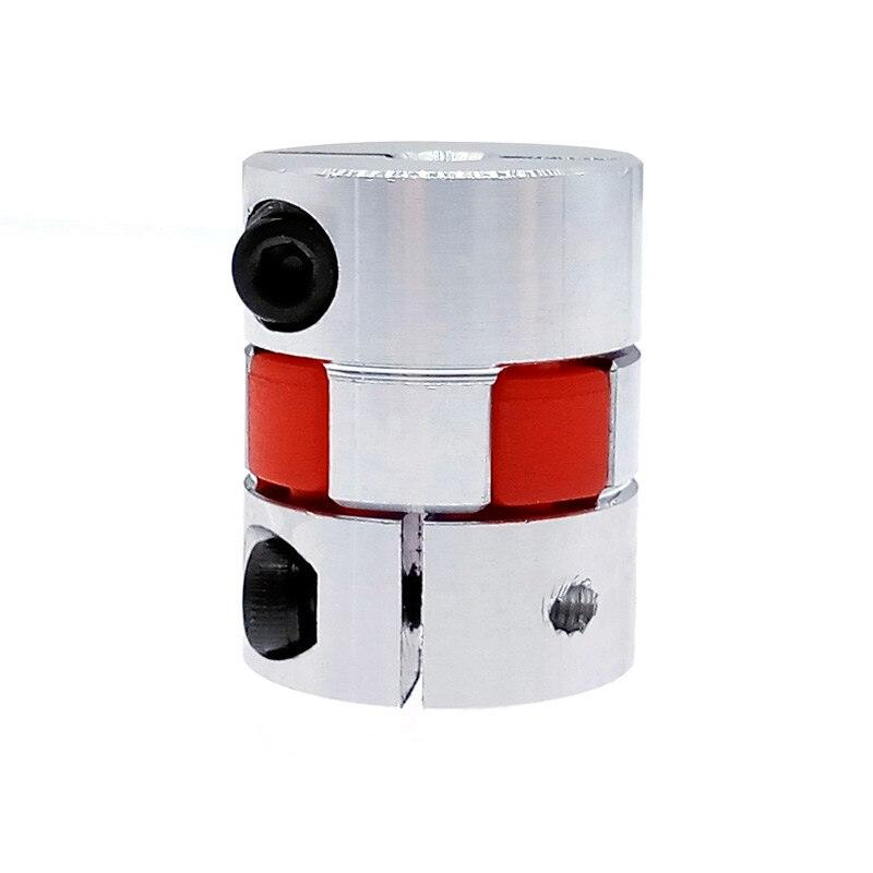 D20L25 spider flexible motor coupler aluminium flexible jaw coupling 5x8mm 3mm 4mm 5mm 6mm 6.35mm 7mm 10mm.